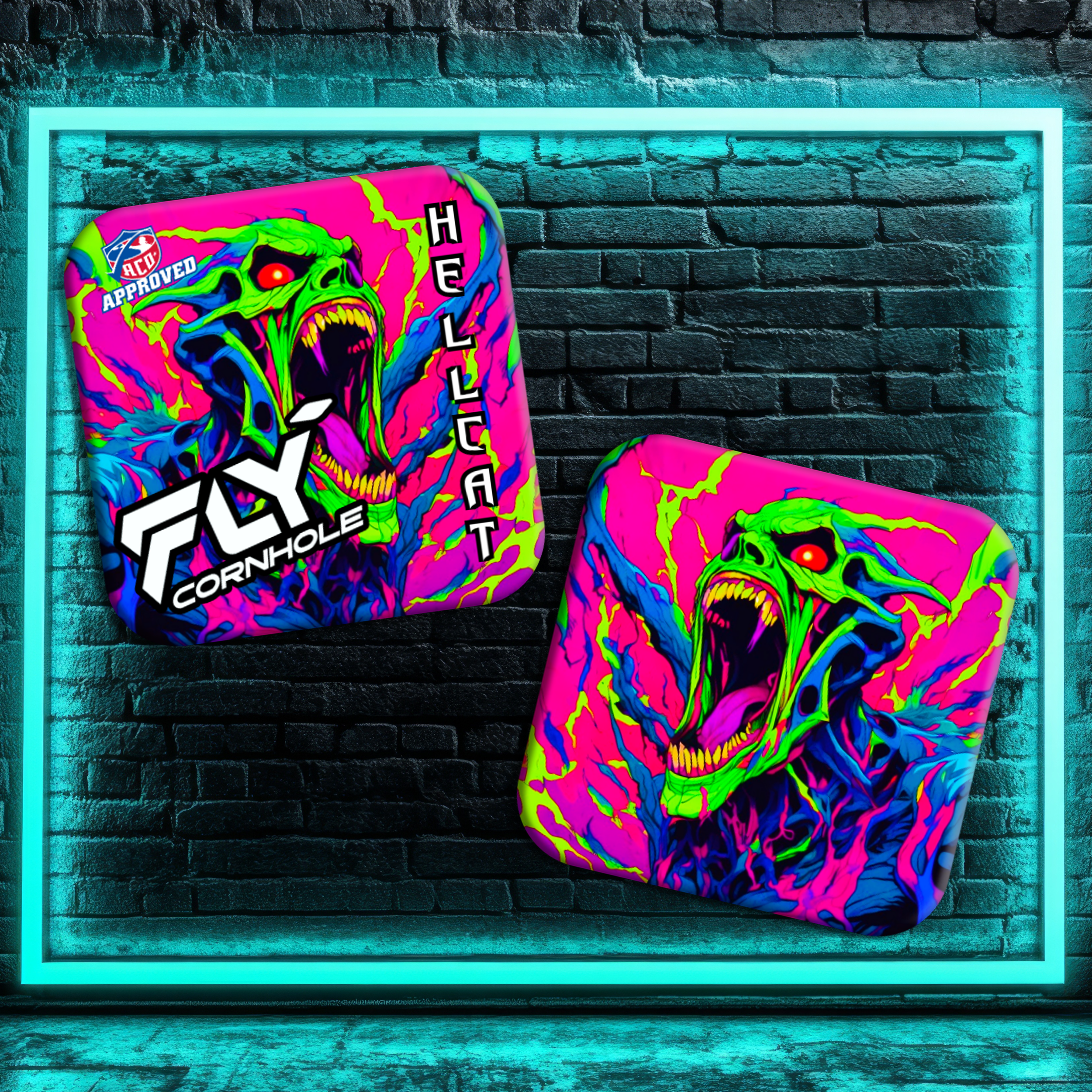 HELLCAT - ACO APPROVED — FLY Cornhole
